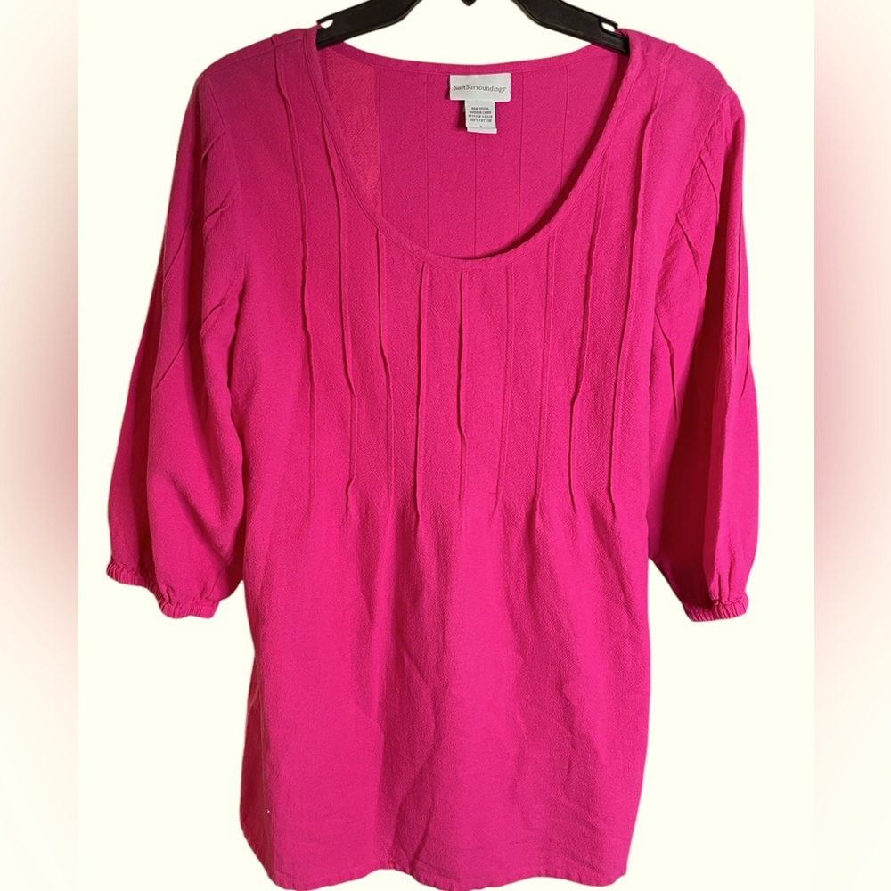 Soft surroundings women’s 100% cotton top S